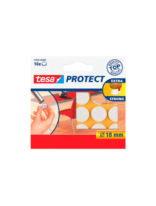 Protecție antiscratch albă 18mm