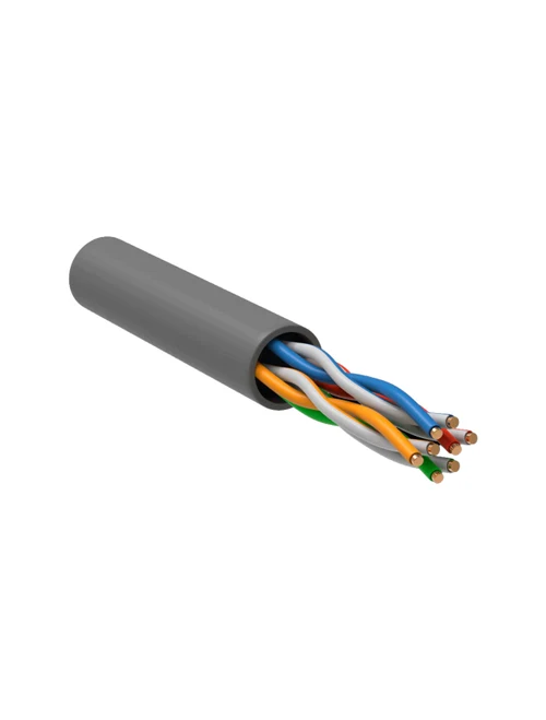 * Cablu U/UTP, Cat.5E 4x2х24AWG solid, LSZH, 305m,gri ITK IEK