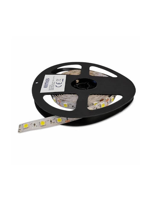 Bandă LED SMD5050 14.4W 12V DC LR4 IP20 2700K 5M ELMOS