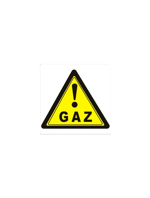 Autocolant 10*12 "ATENTIE GAZ"