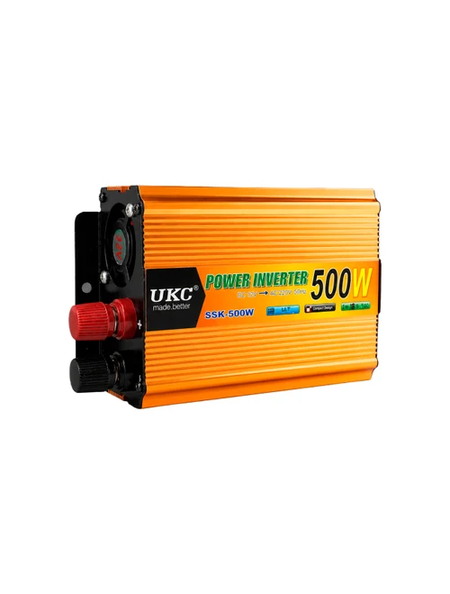 Invertor UKC- 500W, DC12V-AC220V (undă sinus modificată)