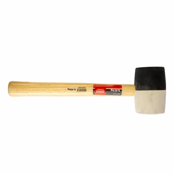 Резиновый молоток_0,900 кг с деревянной ручкой Modeco Expert MN-31-232 303403 2