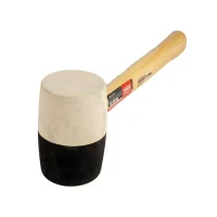 Резиновый молоток_0,900 кг с деревянной ручкой Modeco Expert MN-31-232 303403