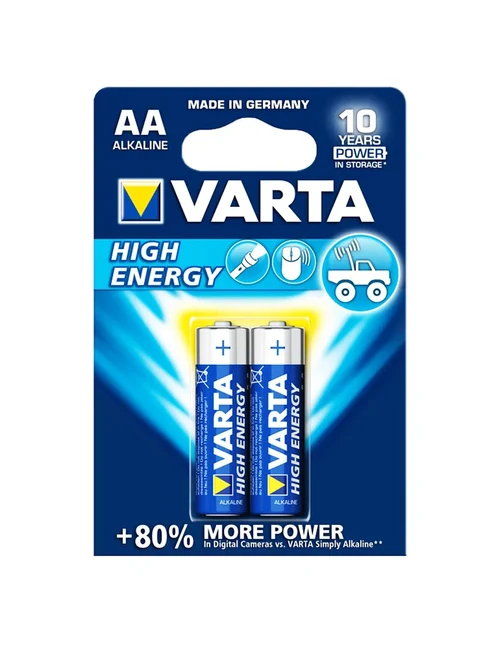 Baterii High E/Mignon High Energy  LR6 AA-2buc