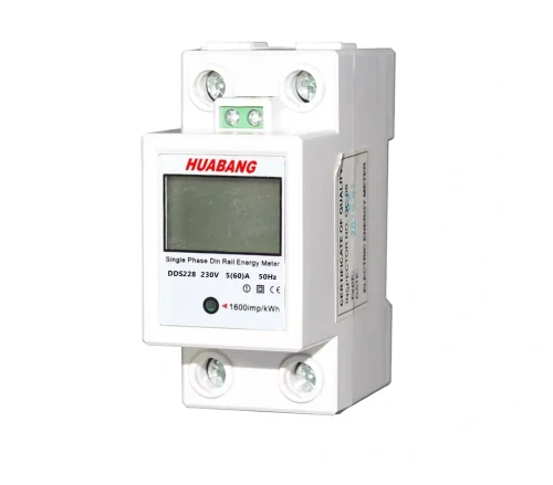 Panou digital monofazat 5-60A 2P  DDS228 uz casnic/necomercial