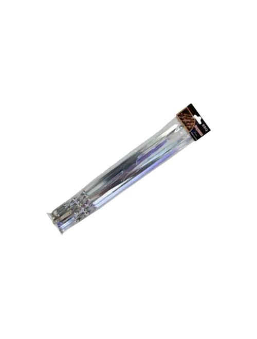 Set 6 ace p/u frigărui BBQ 45x0.6cm metal 37844