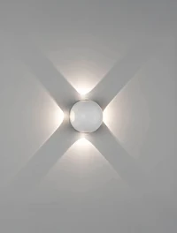 Бра светодиодное LuminaLED MK/SG-F828A, 4x3 Вт, 3000K, IP54, белое 2
