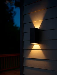 Aplică LED MK/SG-F842-2 2x3W black 3000K IP65 LuminaLed 3