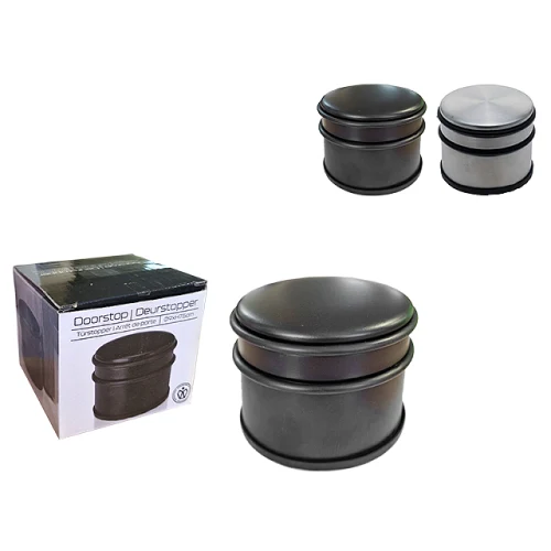 Металлический дверной стопор D9.5cmx H7.5cm 1.2kg EH 26475