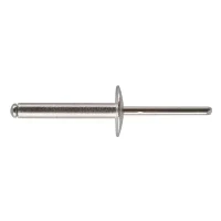 036323 Nituri 4,8x12 cu cap mare AL/ST_25 buc. LIDER 2