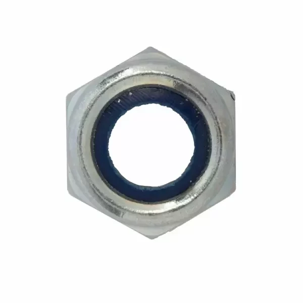 125508 DIN 985 Самоконтрящаяся гайка из стали М-8, оцинкованная. 2