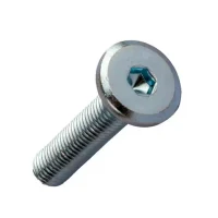 062140 Șurub М8х40 cap plat, S5_oțel zincat alb  LIDER