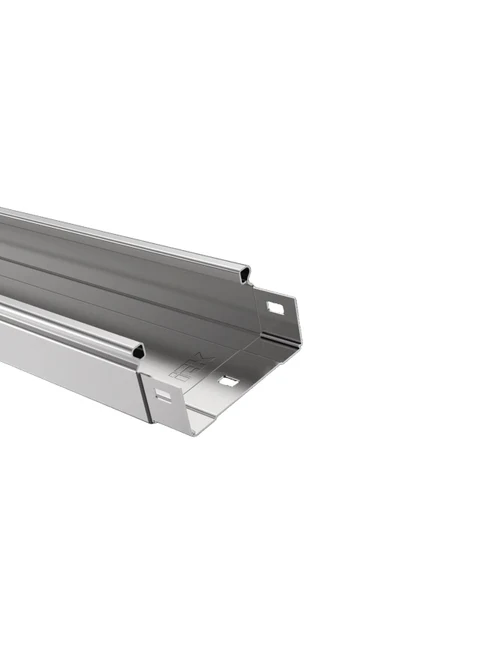 Jgheab metalic neperforat 50х100х3000, 0,55mm IEK (3m)