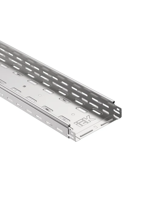 Jgheab metalic perforat 50х200х3000, 0,7mm IEK (3m)