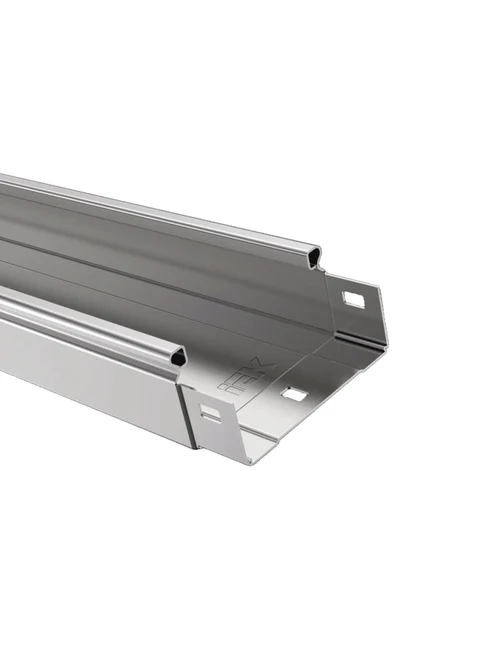 Jgheab metalic neperforat 50х100х3000, 0,7mm IEK (3m)