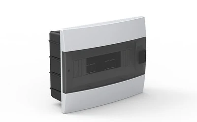 Tablou electric 12 module, montaj îngropat, alb, Teb 600000121