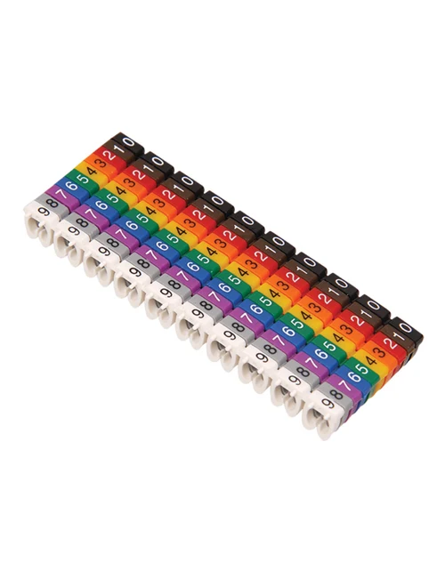 Marker MKN-0,1,2,3,4,5,6,7,8,9 6 mm2 (100buc/pachet) IEK