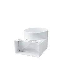 Переходной вентиляционный отвод 204×60 / D125 KP60-81 VENTIKA