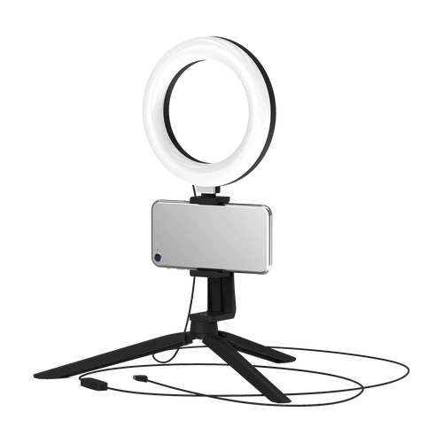 Lampă LED inelară RL001 cu set conectare telefon D160mm GAUSS
