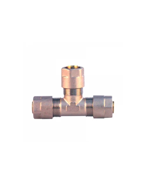 ТРОЙНИК ОБЖИМНОЙ РАЗЪЕМНЫЙ D 16x16x16 mm