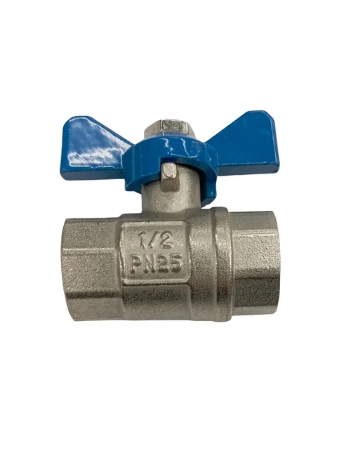 Robinet trecere cu sferă 1/2" FI-FI fluture