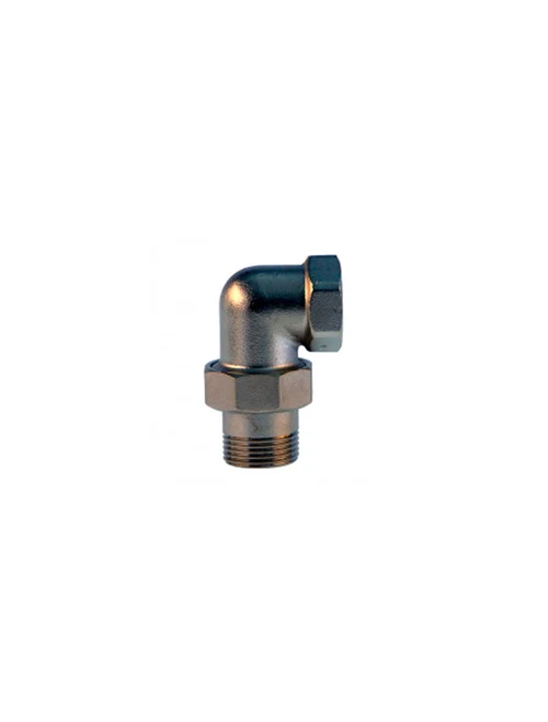 УГОЛ ЛАТУННЫЙ С АМЕРИКАНКОЙ D 3/4" НР-ВР