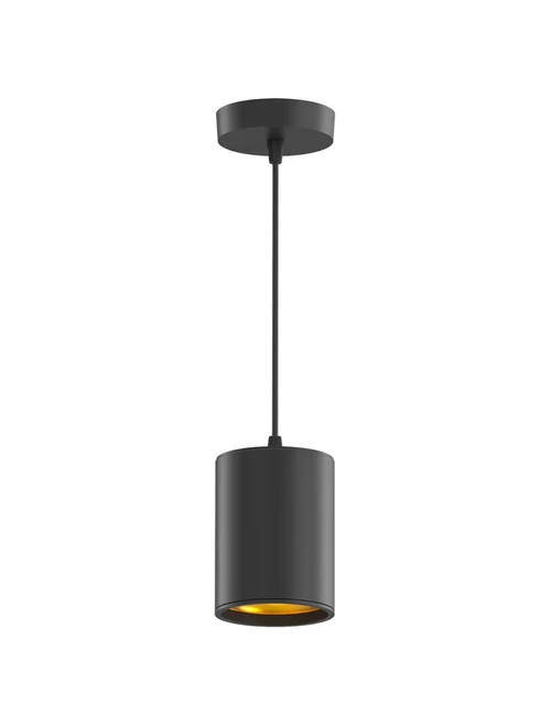 Suspensie LED HD042 negru/aur 12W 4100K 79x100 660lm GAUSS