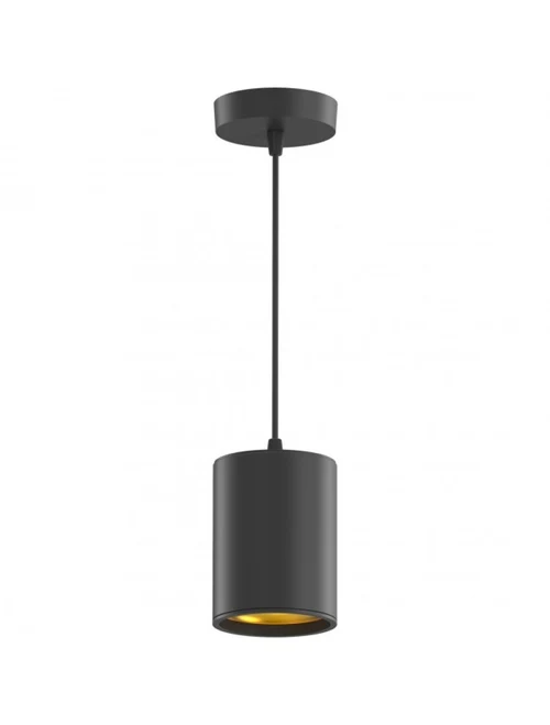 * Suspensie LED HD037 negru/aur 12W 3000K 79x100 750lm GAUSS
