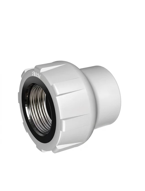 СОЕДИНИТЕЛЬ PP-R FIRAT, БЕЛЫЙ, D 20x3/4" ВР