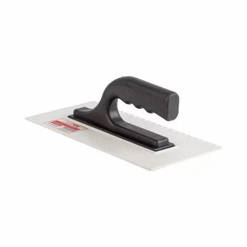 372108 Drișcă din plastic 130x270mm zimțată 8x8mm 0121