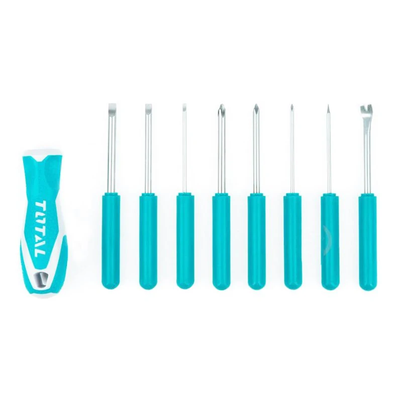 Set șurubelnițe THT250906 9buc TOTAL 2