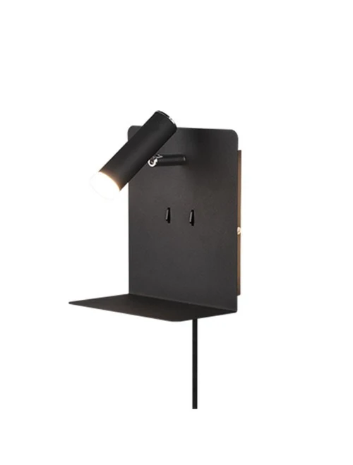 Aplică LED ELEMENT 3W 3000K 230V IP20 negru mat TRIO