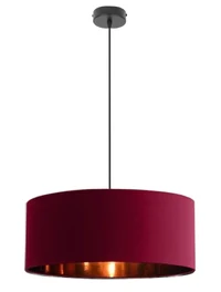 Lustra JH-587 D25xH15cm, E27/1, Cloth,Red LuminaLED