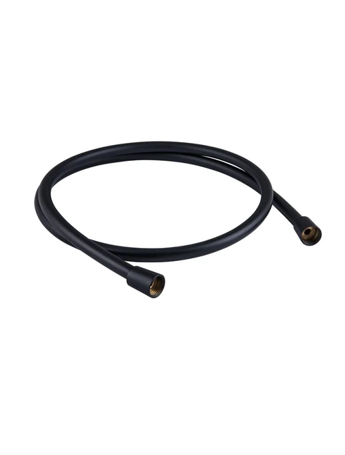 Furtun de duș 150cm PVC (360) Con/Con Black 600064B