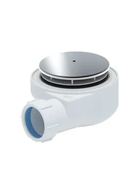 Сифон для душевого поддона ANI d1 1/2'xd50/60 клик-клак хром ANIPLAST