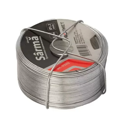 173313 Sârmă zincată, carcasă din plastic 1,2mm х50m Profmet