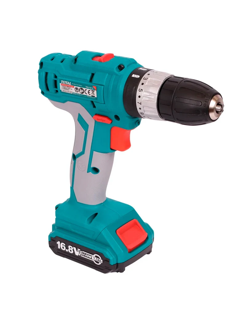 * Mașină de găurit/înșurubat impact cu acumulator 16,8V 1,5Ah Total cu geanta TIDLI1612/TIDLI20012 3