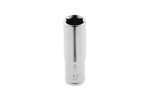 Cheie tubulară hexagonală  1/2“, adâncă, CrV, 23 mm HOGERT