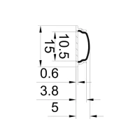* Profil aluminiu cu dispersor HL-A042 Elmos 2