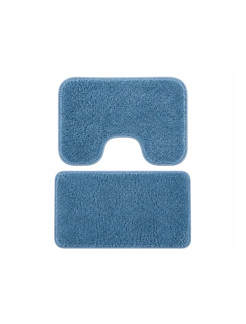 Set covorașe baie+WC 2buc (50x70cm, 40x50cm)