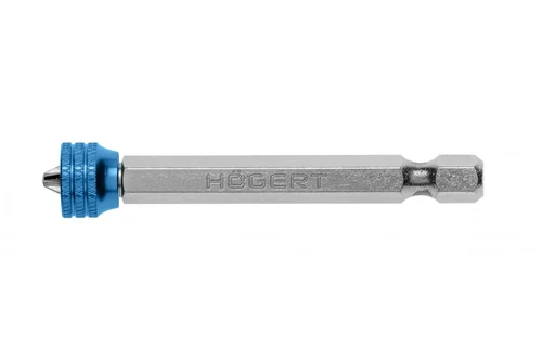 Сверло PH2, 65 мм, с магнитом, сталь S2, 2 шт. HOGERT