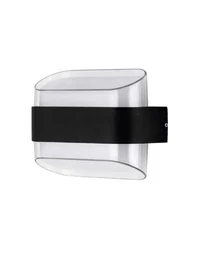 Настенный LED-светильник MK/SG-1037-2, IP54, 160×130×75 мм, 2/6W, 3000K, чёрный, LuminaLED