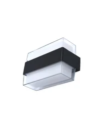Aplică LED MK/SG-1039-2 185x170x100mm 2/6W 3000K neagră LuminaLED