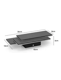 Светильник накладной LED SG-8027, IP20, 210×90×60 мм, 3/4 Вт, 3000K, чёрный, LuminaLED 3