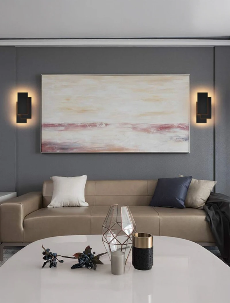 Светильник накладной LED SG-8027, IP20, 210×90×60 мм, 3/4 Вт, 3000K, чёрный, LuminaLED 2