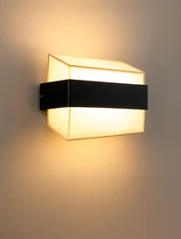 Aplică LED MK/SG-1038-2 185x80x85mm 2/6W 3000K neagră LuminaLED 2