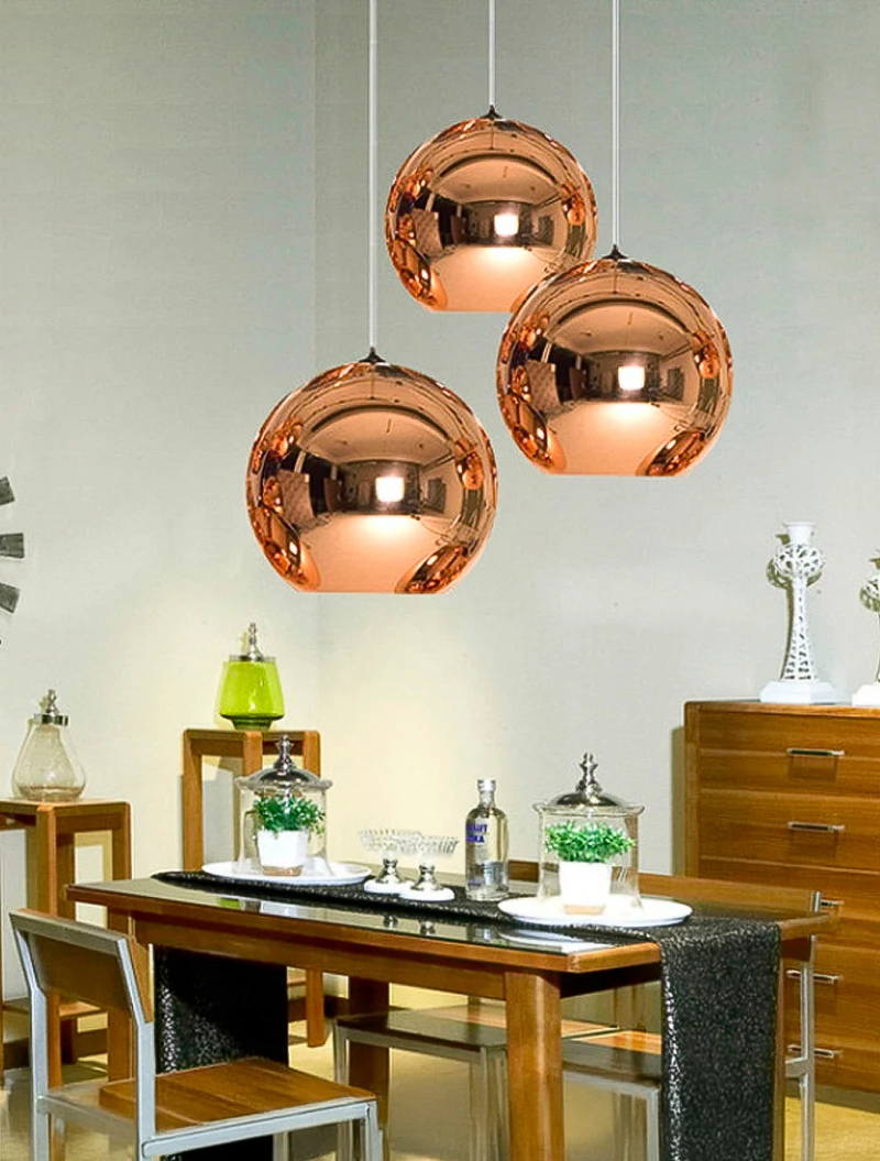 Lustră JH-463 D20xH20cm, E27/3,Glass,Copper or Gold LuminaLED 2