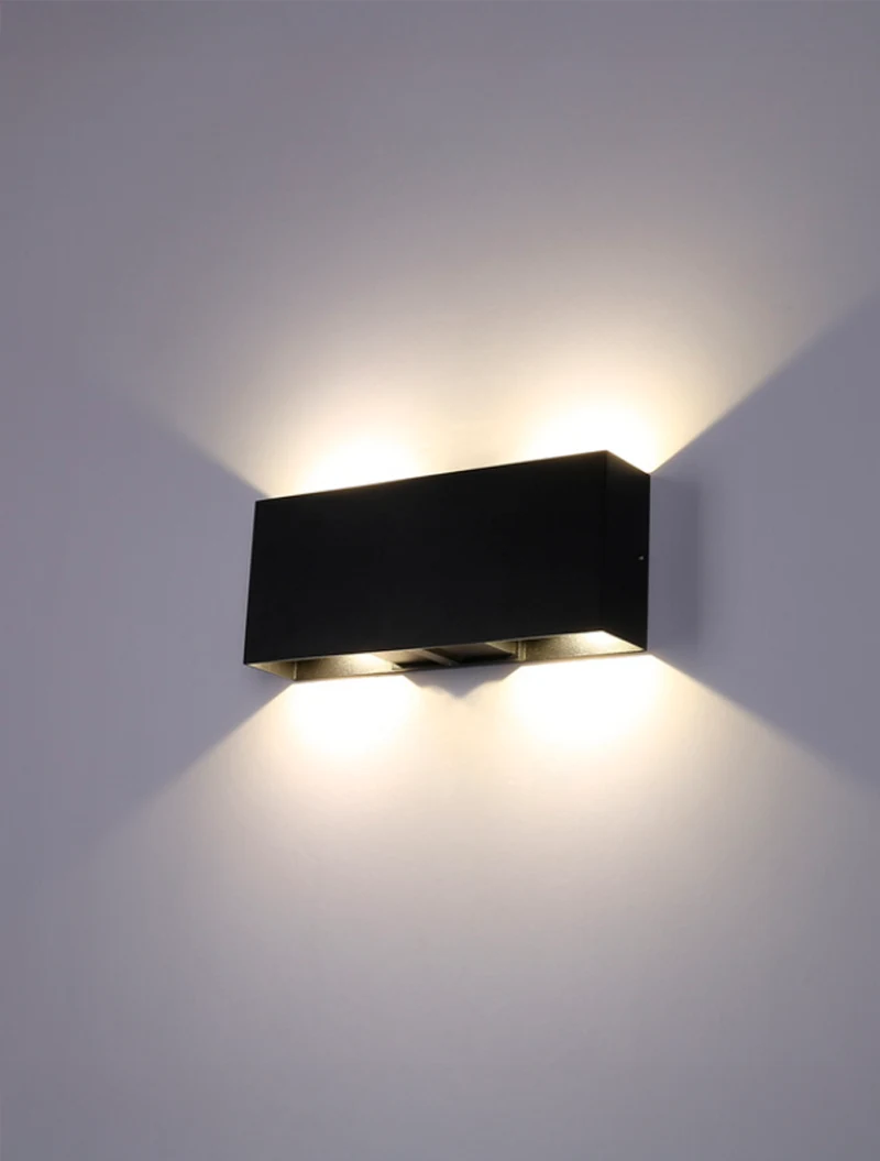 Светодиодное бра MK/SG-2272-4 IP54 245×100×50 мм 4×3W 3000K чёрное LuminaLED 2