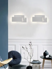 Светодиодный настенный светильник SG-8027 IP20 210x90x60 мм 3/4 Вт 3000 К белый LuminaLED 3
