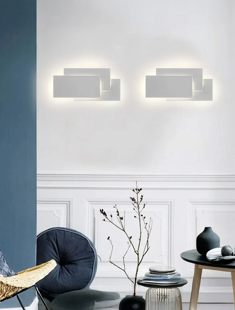 Светодиодный настенный светильник SG-8027 IP20 210x90x60 мм 3/4 Вт 3000 К белый LuminaLED 3